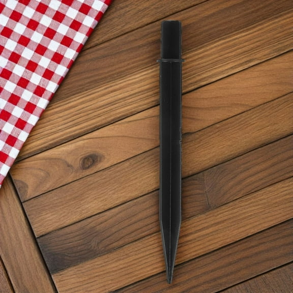 FRCOLOR 8pcs Solar Light Stakes Replacement Plastic Garden Stakes Ground Stakes Yard Lights Spikes For Pathway Lawn Garden Outdoor Lighting