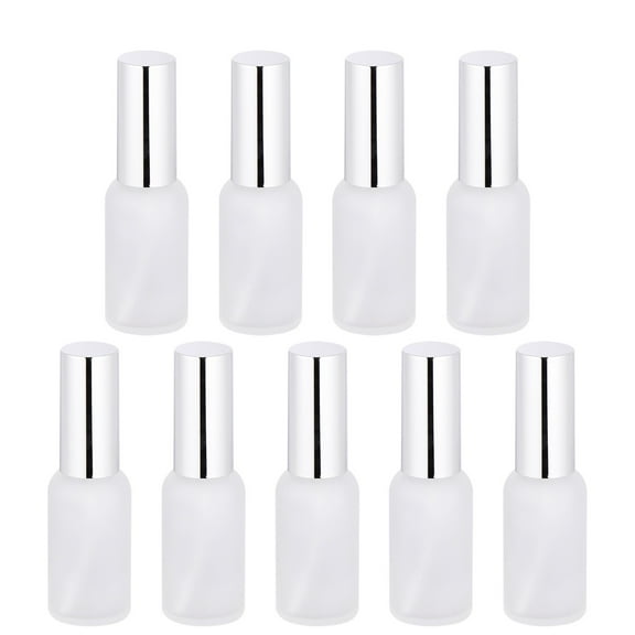 FRCOLOR 9 Pcs Dropper Serum Bottle Essential Oil Spray Bottle .8x2.5cm White