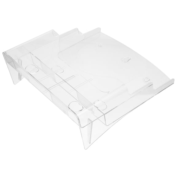 LABSERRON Wall Mounted Document Holder Paper Display Rack Transparent 1Set
