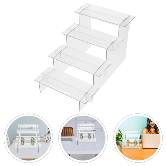 KAKOWELY Perfume Stand Clear Acrylic 1Pack