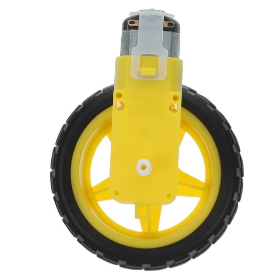 FRCOLOR Powerful DC Geared Motor Set with Versatile Tires and Easy Installation for Kids
