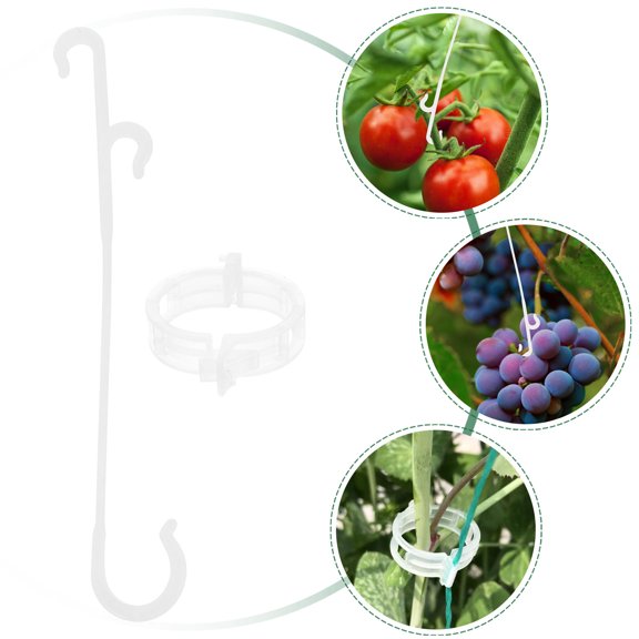 FRCOLOR  Adjustable Structure Tomato Stem Support Plant Hooks