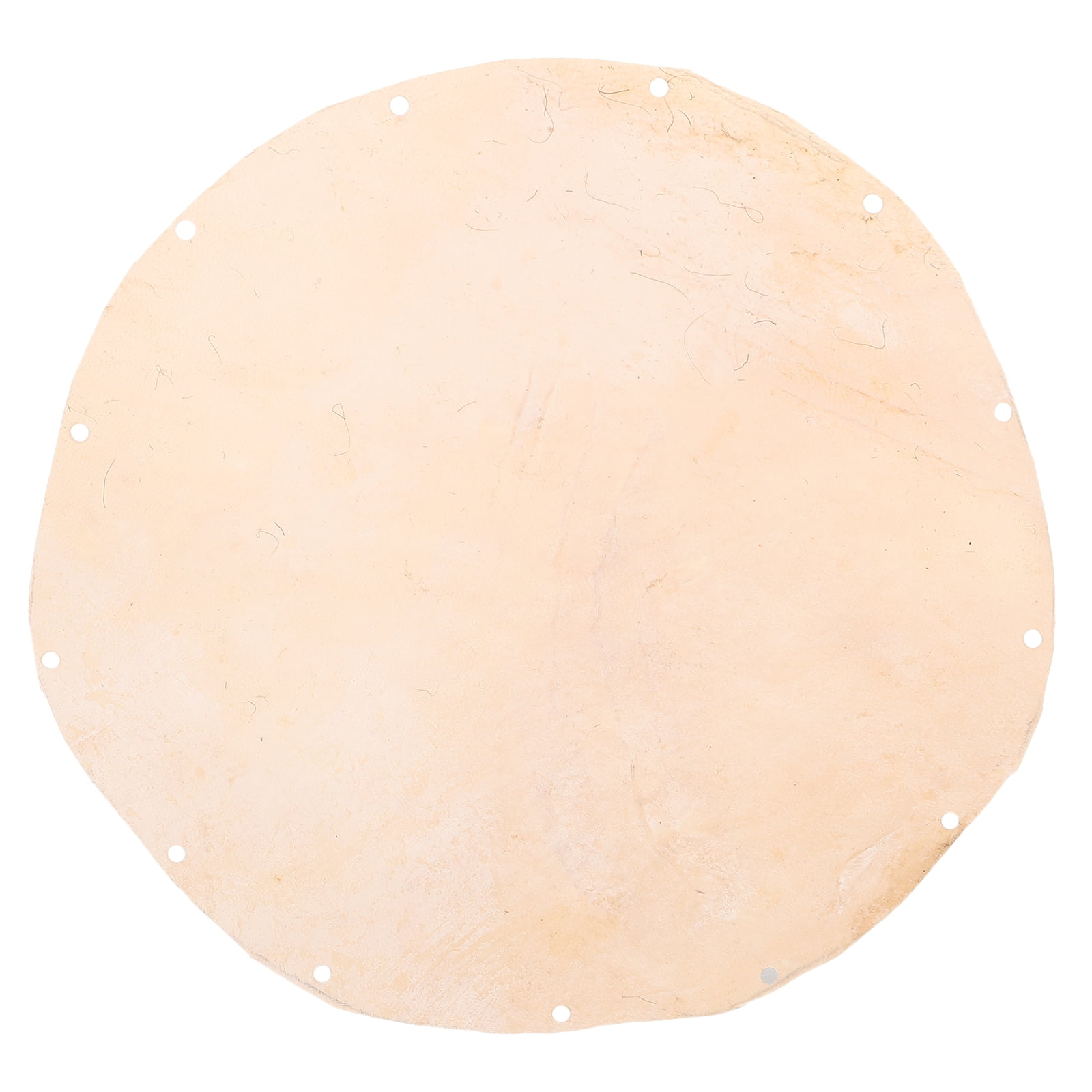 FRCOLOR African Drum Skin Goatskin Drums Skin Replacement Round Doumbek