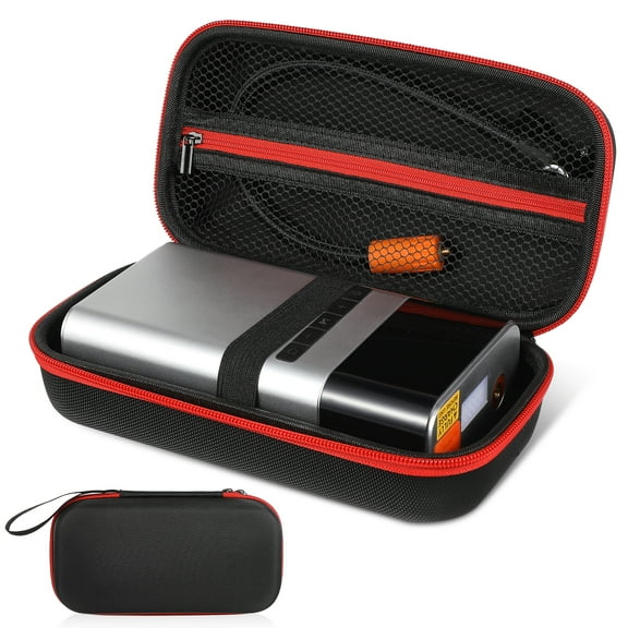 FRCOLOR Air Compressor Storage Bag with Handle for Car Air Pump Organizer Black Large Capacity