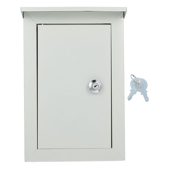 FRCOLOR Aluminum Outdoor Breaker Box Electrical Control Box Wall-Mounted Waterproof Electrical Box Cable Box Enclosure Outlet Covers For Outdoor Power Distribution