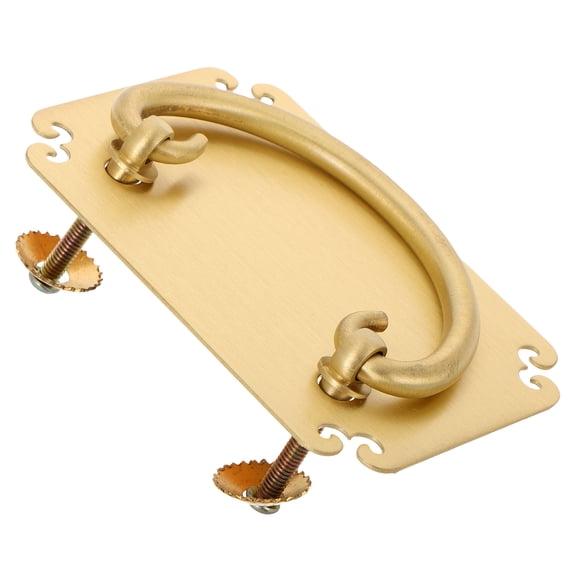 FRCOLOR Antique Copper Drawer Handle Handles Door Knob Retro Decor Golden