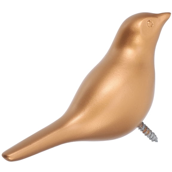 FRCOLOR Art Hanger Decor Bird Art Hook Child 10.00X3.60X3.50CM Golden