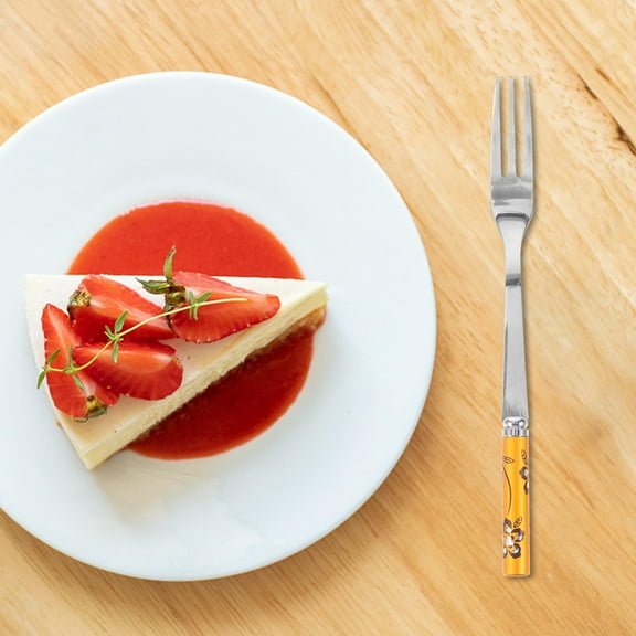 WASHWEPE Small Forks Assorted Color 5Pcs 12.8X0.4X0.4In