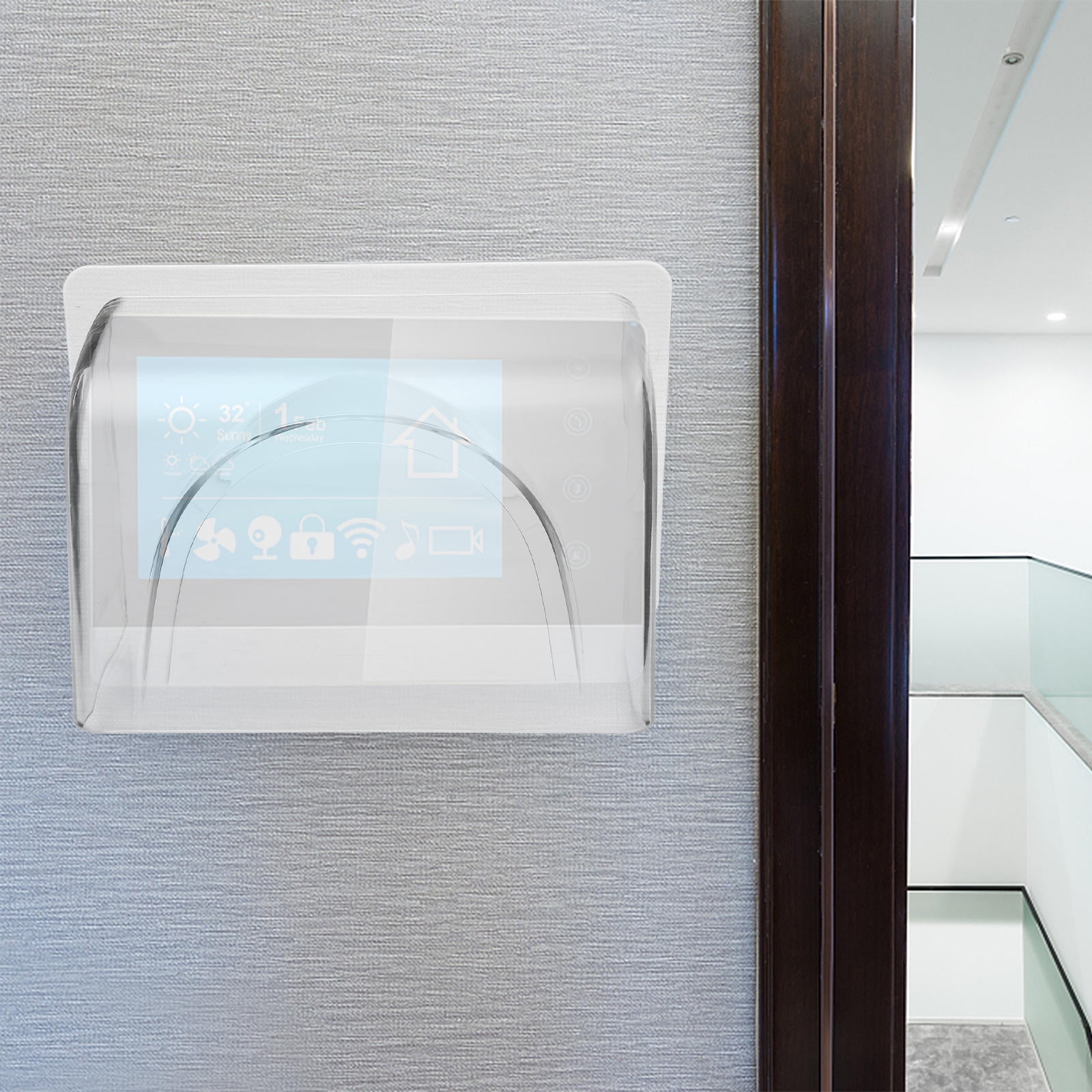 FRCOLOR Attendance Machine Rain Cover Outdoor Doorbell Protector