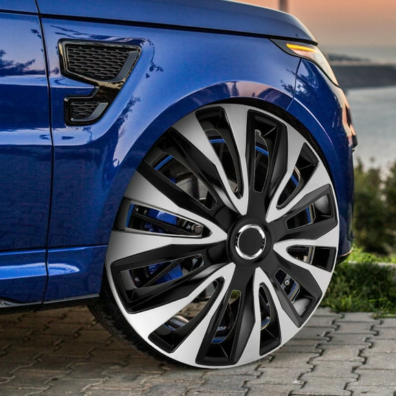 FRCOLOR Auto Hubcap Wheel Cover Replacement Wheel Cover Universal Wheel Rim Cover Exterior Accessories for Car Truck 15 Inch