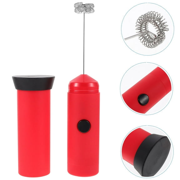 FRCOLOR Automatic Milk Frother Device Small Handheld Coffee Drinking Mixer Electric Egg Mixer Tool without Battery