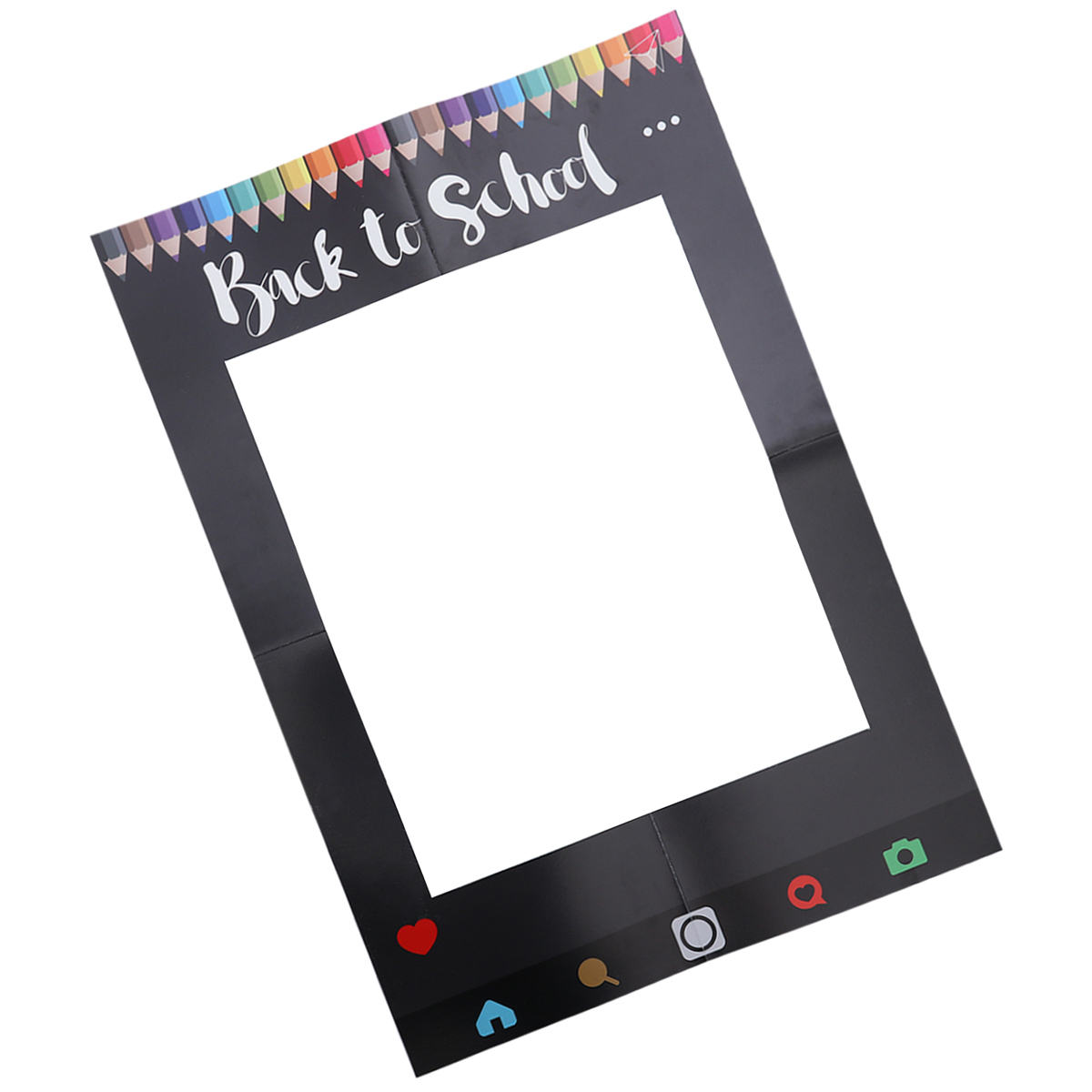 FRCOLOR BACK TO SCHOOL Party Props Paper Photo Frame Class Party
