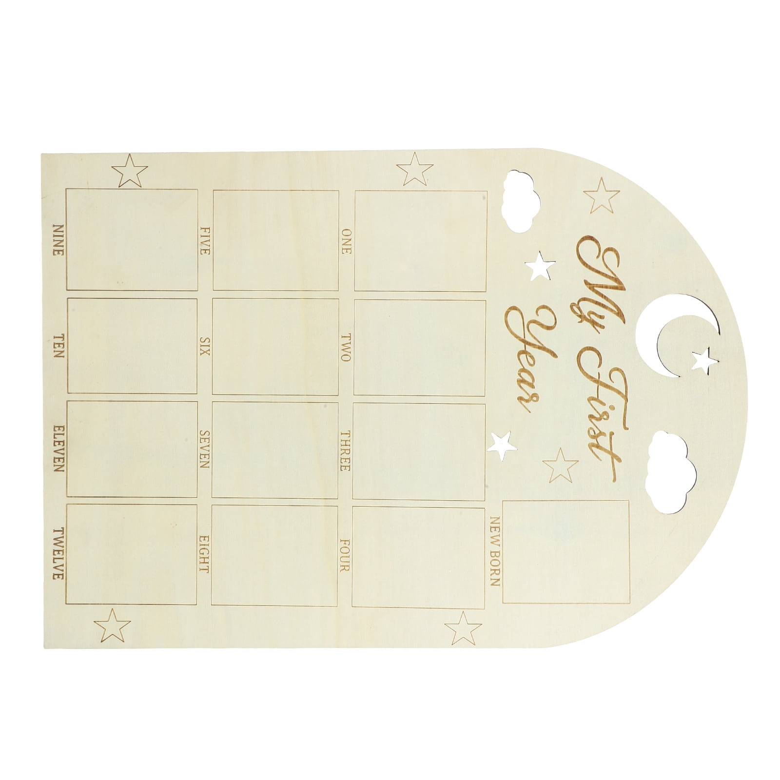 WRISTBIQUE Newborn Photo Frame Rectangular 1Set 17.3X12.0In - Walmart.com