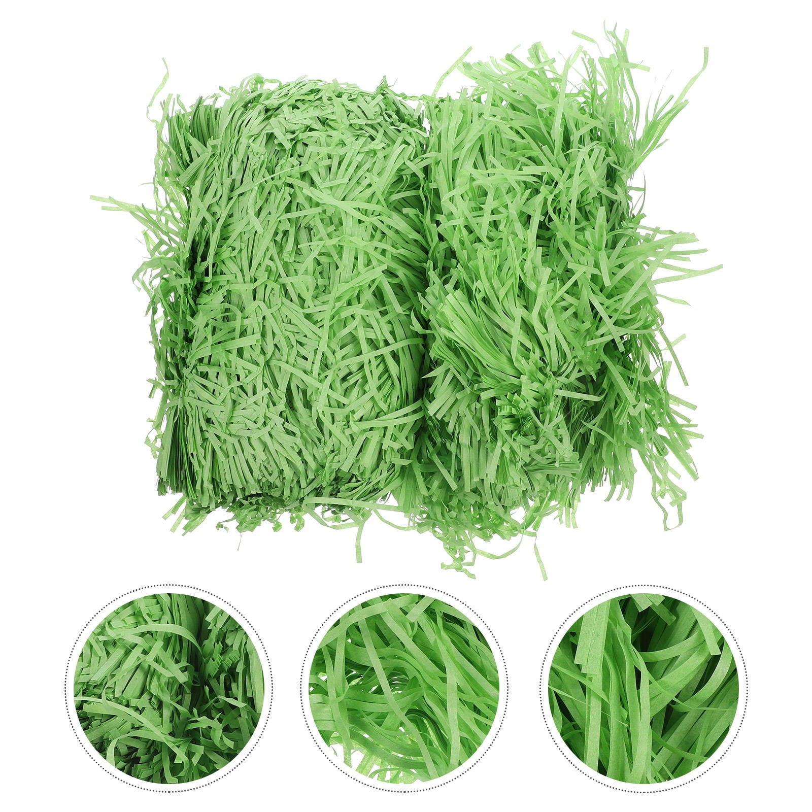 FRCOLOR Bag Filler Basket Fillings Rafia Shredded Paper 22X0.3cm Green ...