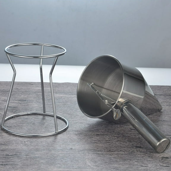 FRCOLOR Baking Funnel Dispenser with Rack Octopus Balls Tools
