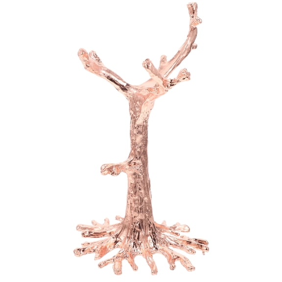 FRCOLOR Ball Sphere Holder Desktop Jewelry Storage Gold