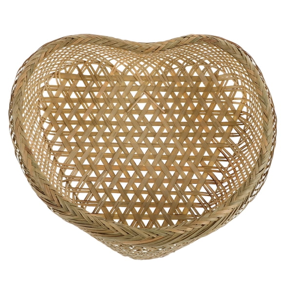 FRCOLOR Woven Storage Basket for Sundries, Rustic Bread and Fruit Basket, Decorative Desktop Organizer for Home and Office