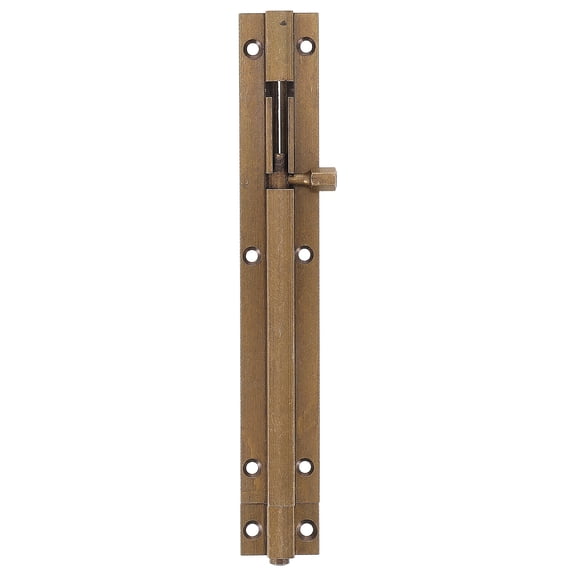 PAMINGONO Copper Slide Lock Latch for Landlords with Keyless Locking 1Set 6.7X1.2X0.6In