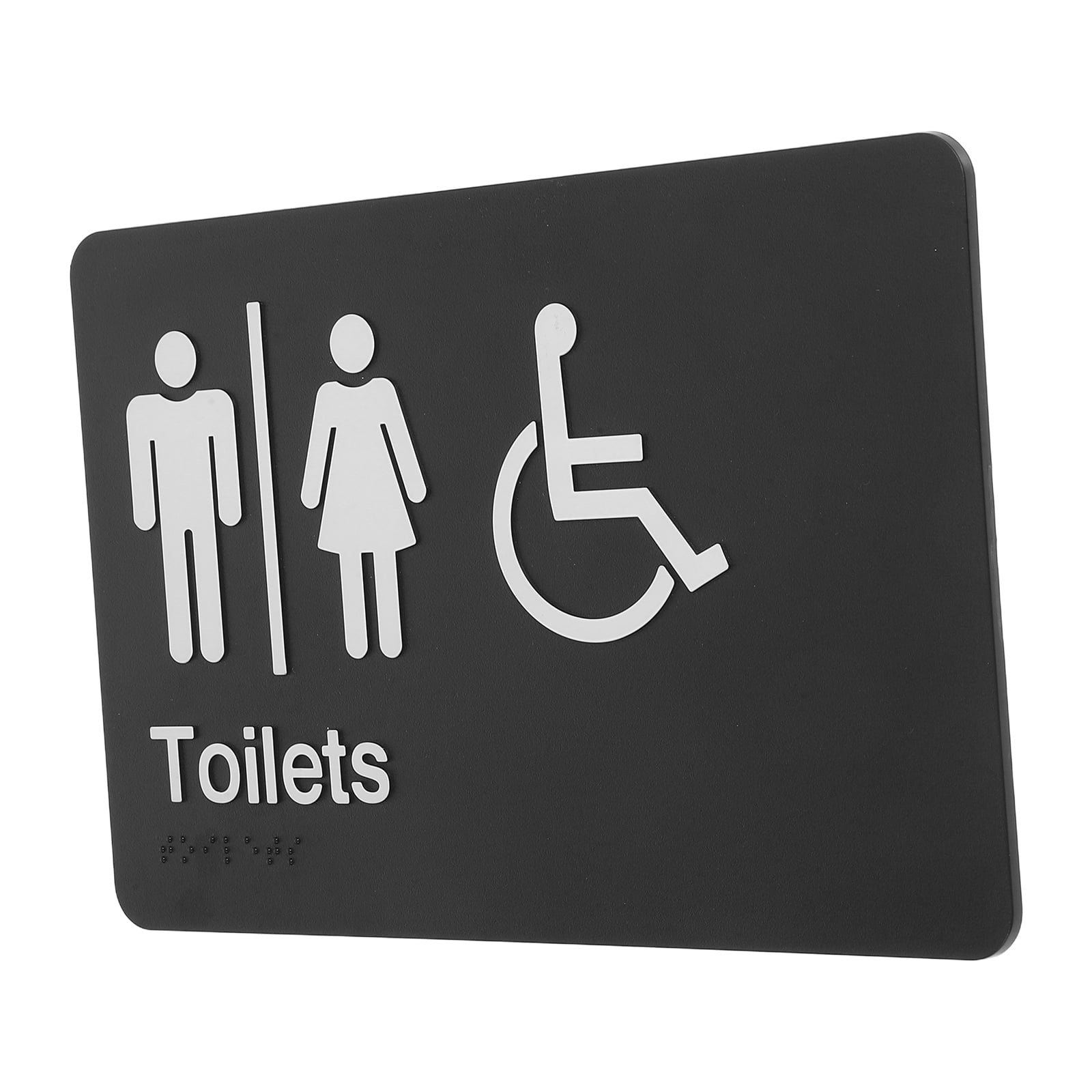 FRCOLOR Bathroom Door Sign Toilet Signboard Woman Men and Women 22 ...