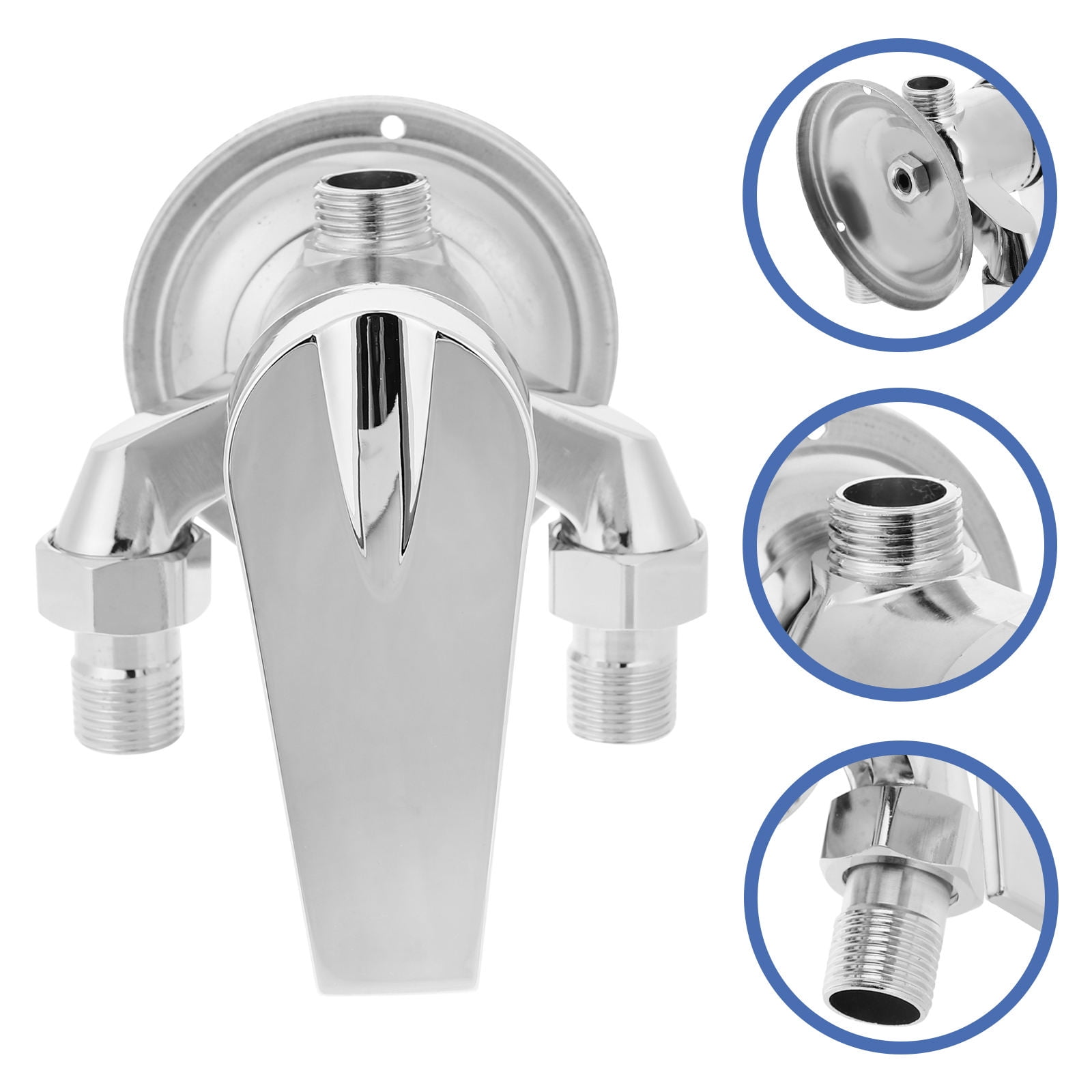 FRCOLOR Bathroom Shower Faucet Bathtub Handle Tub Valve Diverter Hand ...
