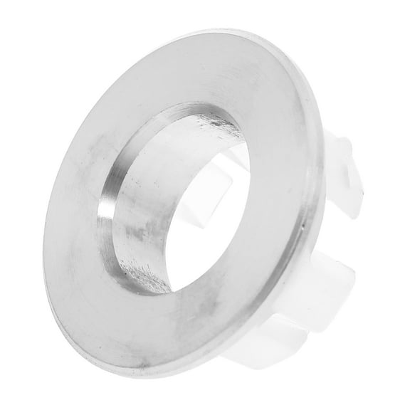 FRCOLOR Bathroom Sink Overflow Ring Tub Cover Stainless Steel