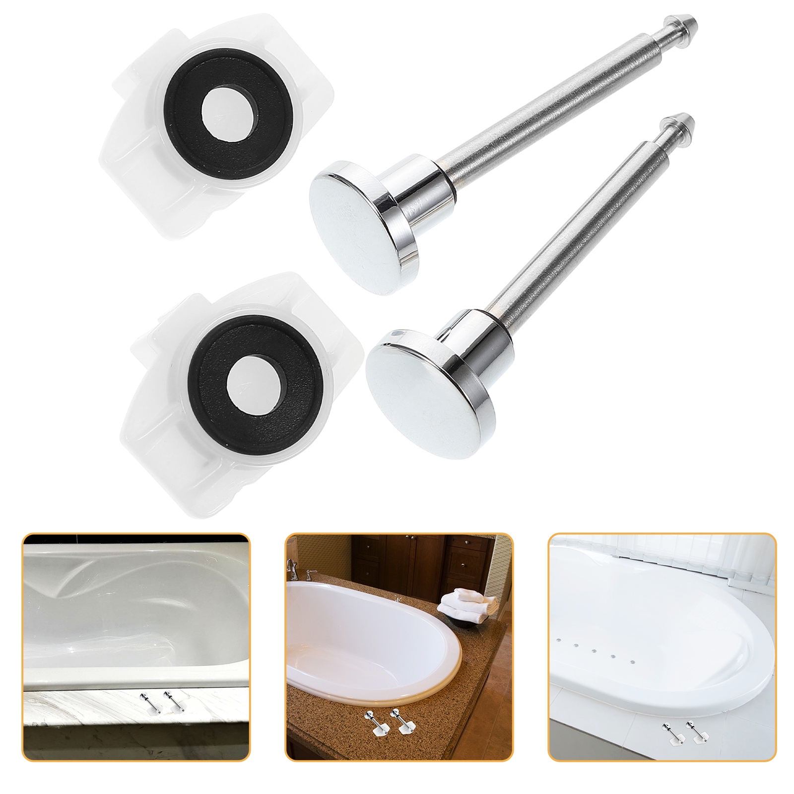 FRCOLOR Bathtub Faucet Repair Kit with Diverter Valve Stem for Leak ...