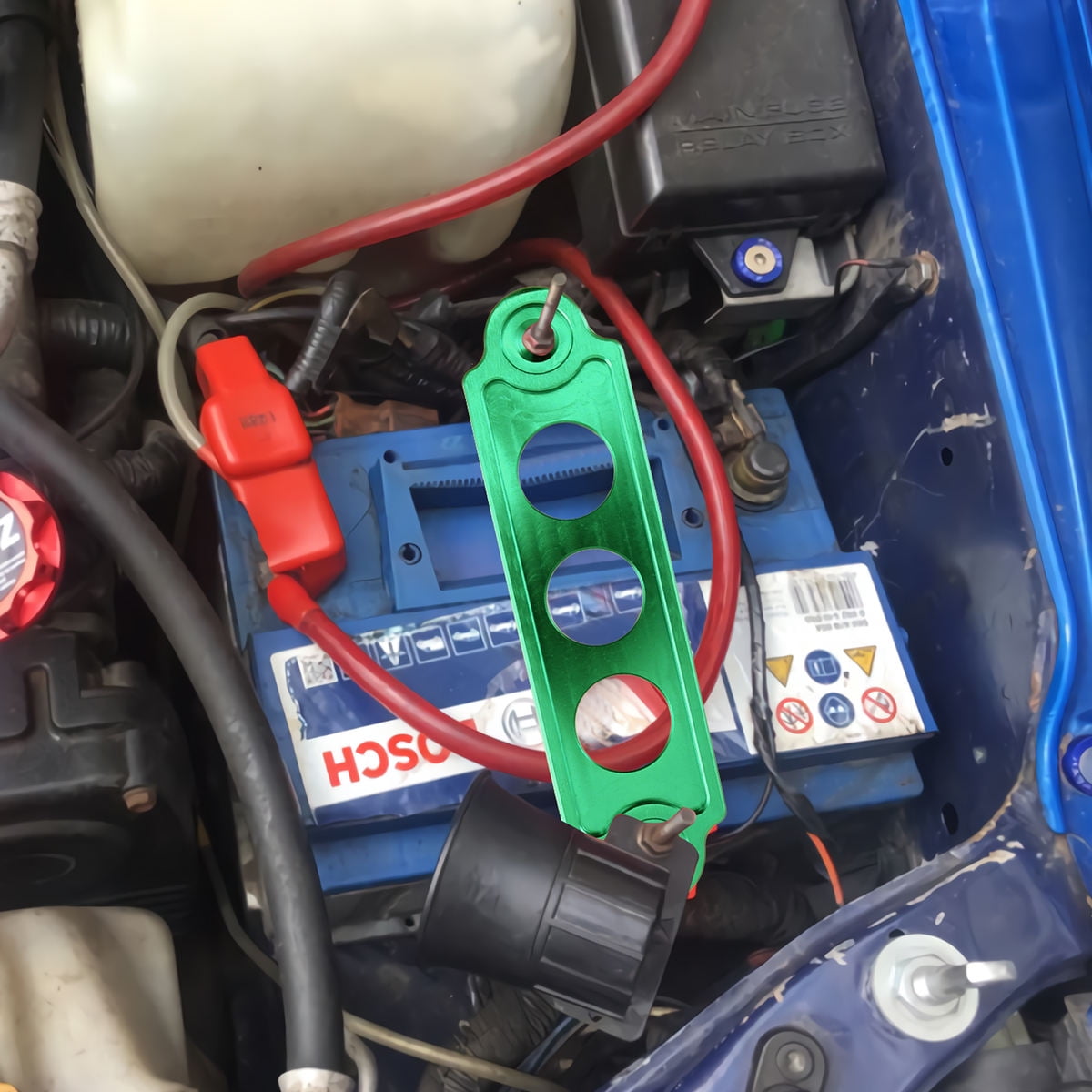 FRCOLOR Battery Fixing Buckle Car Modified Rack Mount Bracket Green ...