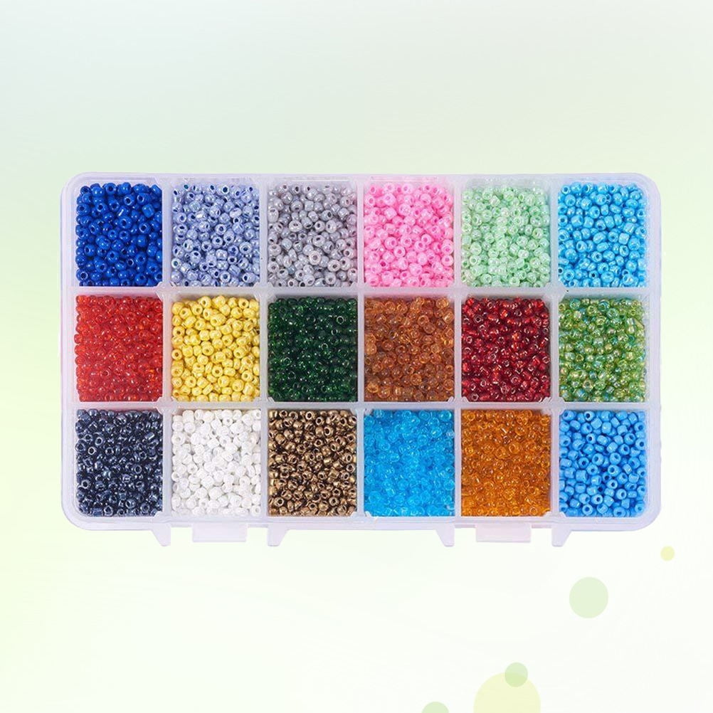 FRCOLOR  Beads for Necklace Making Glass Jewelry Bracelets Necklaces