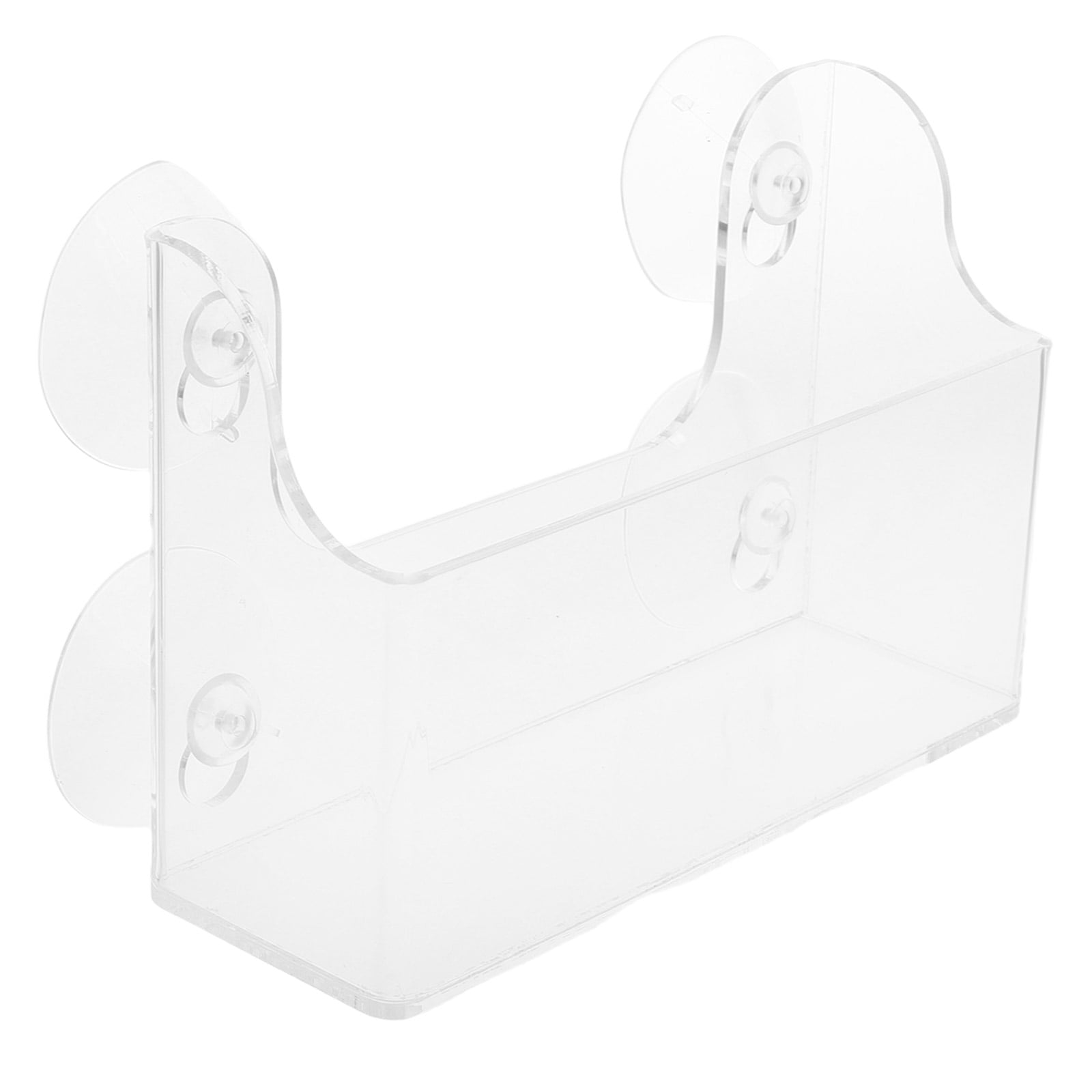 FRCOLOR Beverage Shelf Frige Rack Acrylic Suction Cup Shelf Beverage ...