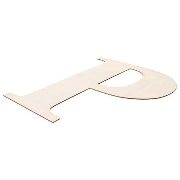 FRCOLOR Big Wooden Alphabet Letters for Wall Decoration Great for DIY Crafts, Home Decor and Party Signage Unfinished Letters for Painting Simple Installation