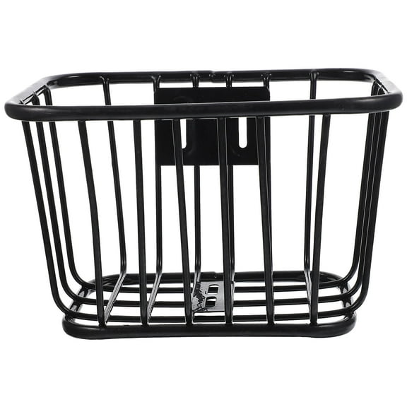 PAMINGONO Small Front Bike Basket Iron 1Set 9.8X7.1X5.9In