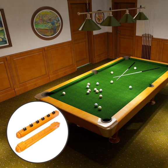 FRCOLOR Billiard Rack Pool Stick Holder Wall Mount Sticks Cue Holders