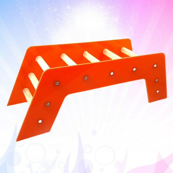 FRCOLOR Bird Parrot Funny Stair Parrot Activity Arch Bridge Parrot Standing Stair Pet Supplies Random Color