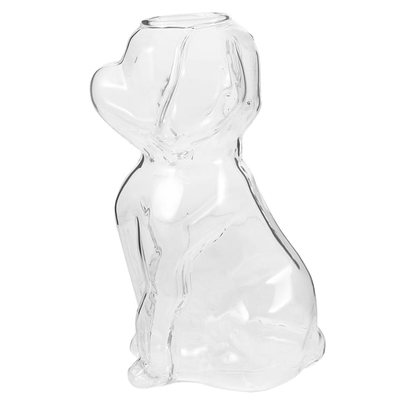 WASHWEPE Dog Shape Beer Glass Glass Adults Party 1Set 6.1*2.95*2.36in