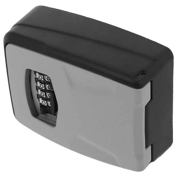 FRCOLOR Black Outdoor Key Lock Box To Hide A Key Easily Set Share And Change Combination For Tenants Guests Clients Move Between Listings