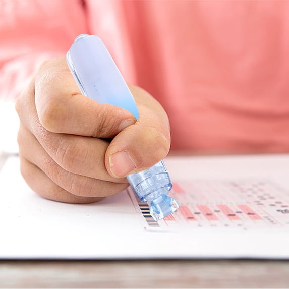 FRCOLOR Blue Correction Tape for Office and Daily Use Portable PC Material 0.63x0.31 Inches