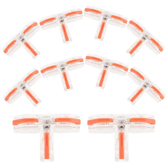 LABSERRON Wire Connectors -type Quick Splice Wire Connectors Red 10pcs