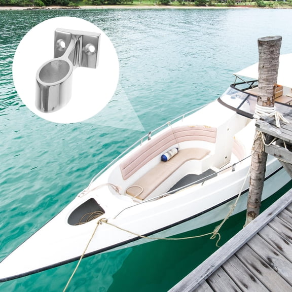 LABSERRON Stainless Steel Handrail Bracket Handrail Holder Stand 1Pack