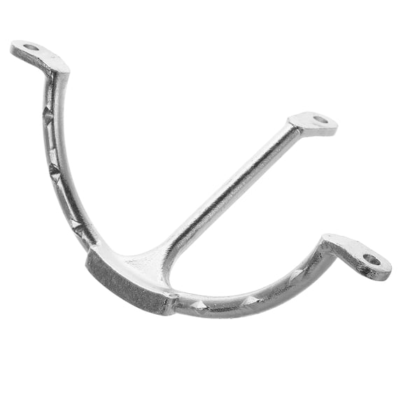 KAKOWELY Support Bracket Silver 1Set 5.9X3.7X0.3In