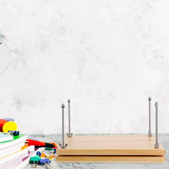 FRCOLOR Books Press Plate Wooden Book Pressing Plate Wood Manual Binding Machine Book Press Bookbinding Easy To Use Wooden Book Press Tool