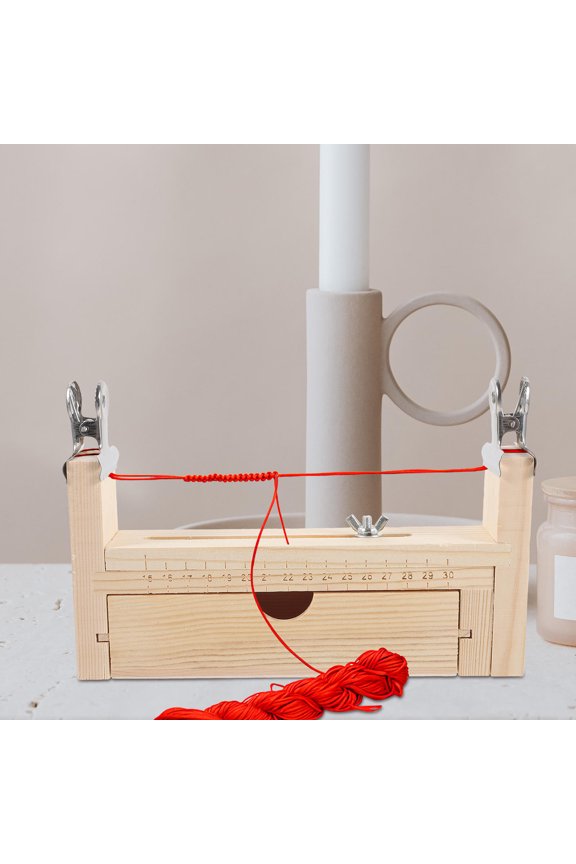 Bracelet Woven Wooden Braided Hair Braiding Tools Brown