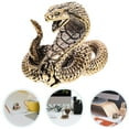 thumbnail image 1 of FRCOLOR Brass Snake Statue for Creative Decor Multi Use Perfect for Home Office 2.5 Inch, 1 of 8