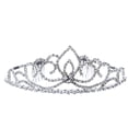 thumbnail image 1 of LABSERRON Bridal Tiara Crown Rhinestone for Wedding Accessory 1Set 5.9x5.9x2.4in, 1 of 8