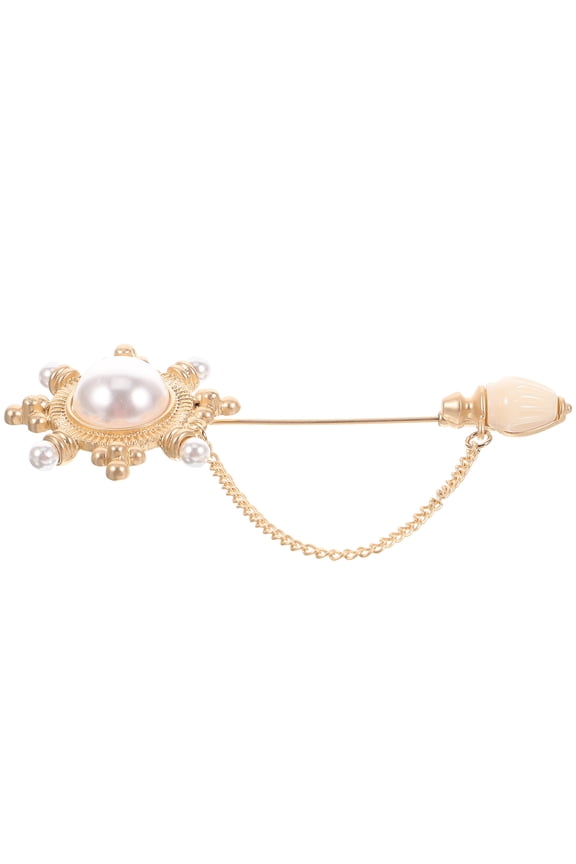 Fashion Clothing Pin Crown Shape 1Pc 8.00X1.50X1.00Cm