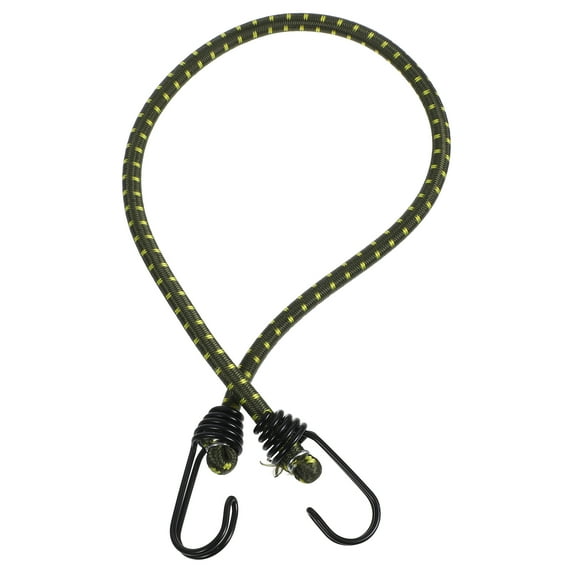 FRCOLOR Bungee Cords with Hooks Heavy Duty Bungees Securing Tie down Tent Olive Green