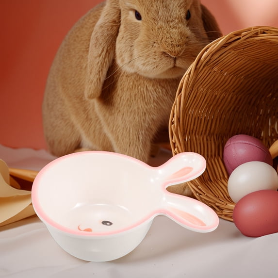 FRCOLOR Bunny Shaped Easter Bowl for Serving Fruit Bowl Candy Plate and Desserts Plate Serving Plate Dinner Plates for Festive Table Settings