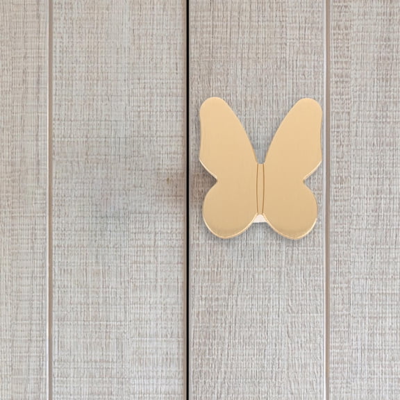 FRCOLOR Butterfly Cabinet Knob Butterfly Dresser Knob Butterfly Cabinet Door Handle Metal Cabinet Knob Cute Drawer Knob For Kitchen Cabinet
