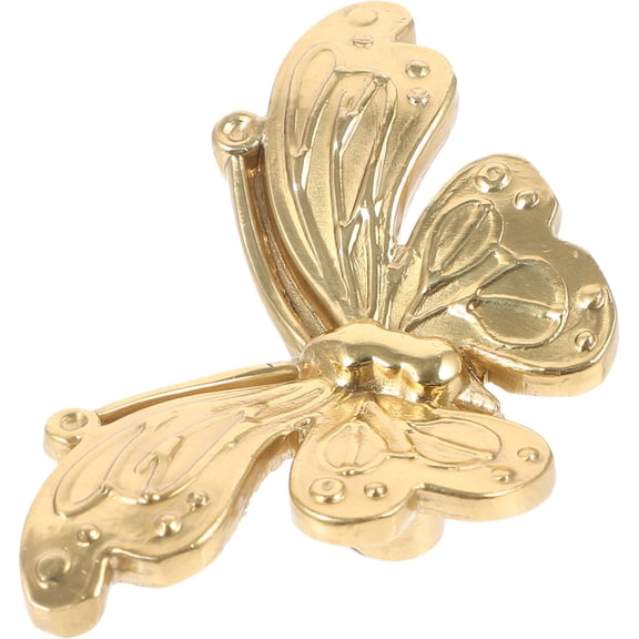 FRCOLOR Butterfly Knob Cabinet Knob Metal Drawer Knob Vintage Dresser Knob Decorative Cabinet Handle