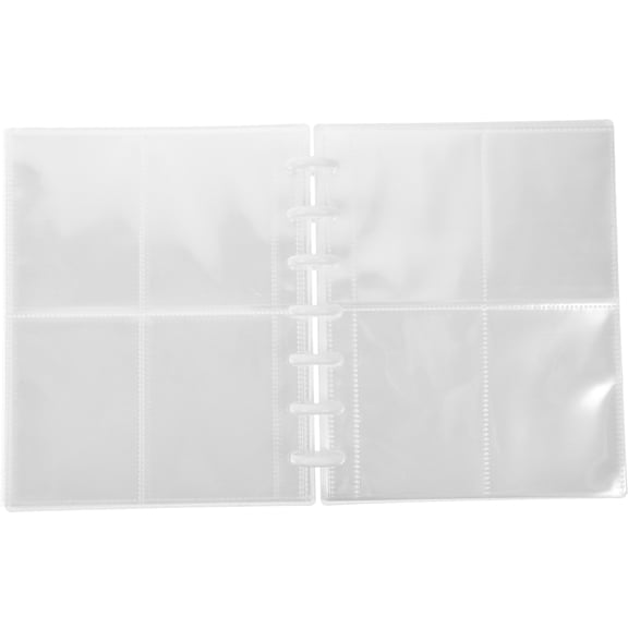 FRCOLOR Button Photo Album 20.00X16.00X3.00CM White