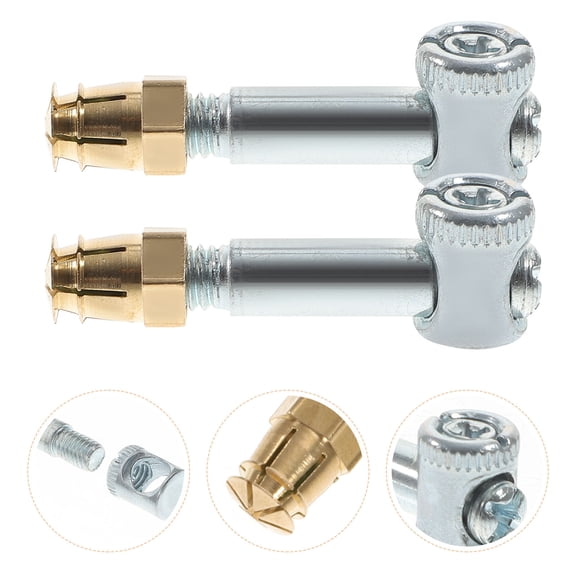 FRCOLOR  Cabinet Repairing Screw Furniture Connecting Setscrew Hardware